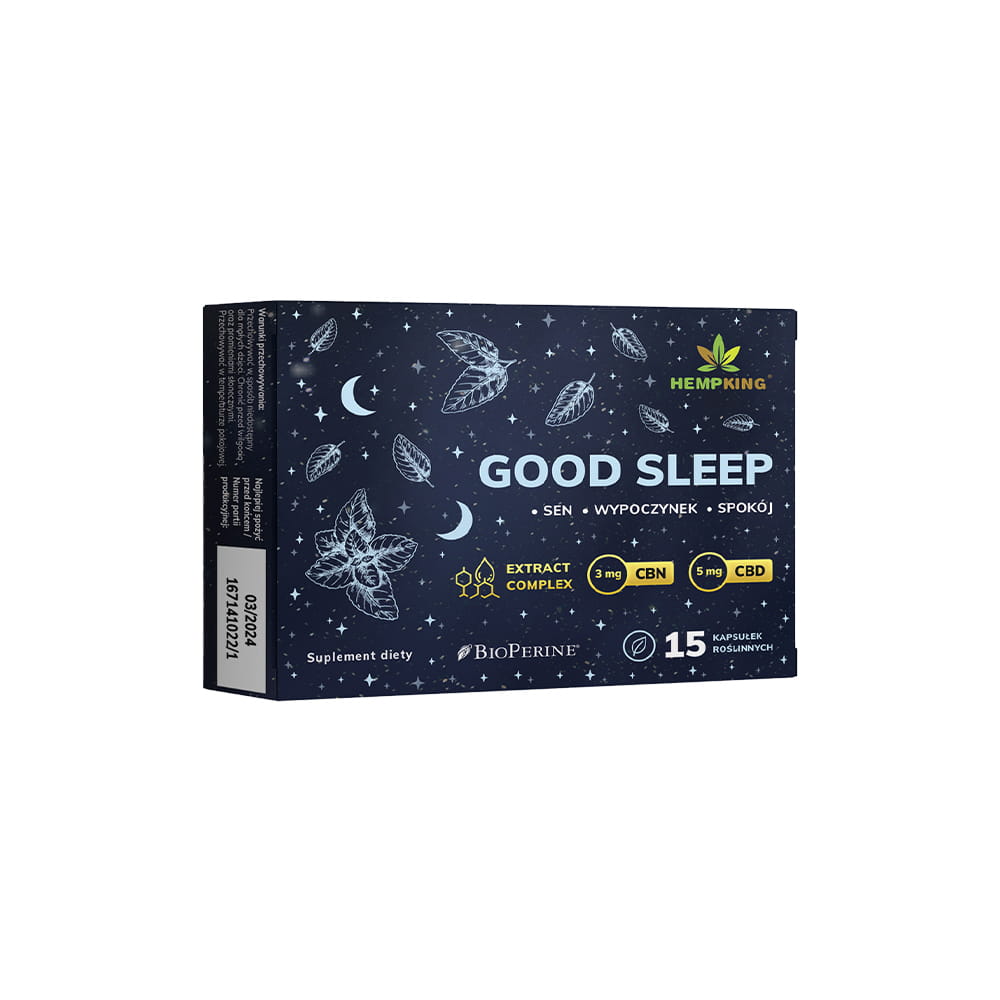 HempKing – Kapsułki na sen Good Sleep