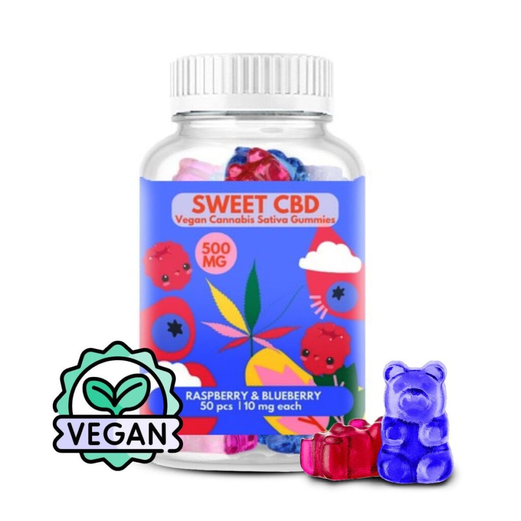 Żelki Sweet CBD Summer Berry 500mg Vegan